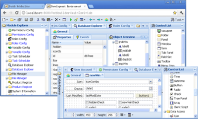 幾款優(yōu)秀的web快速開發(fā)平臺(tái)比較