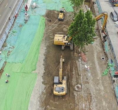 中國電建市政建設集團 工程動態 濟南二環北路項目有序推進施工進度