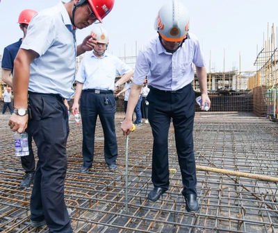 鄭港五路小學建設火熱推進 預計9月全面進入主體施工階段