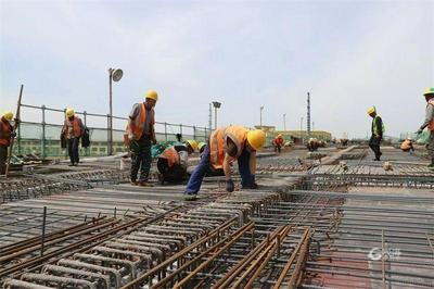 9月底前實現全橋貫通!國道204大沽河橋梁工程發起建設沖刺