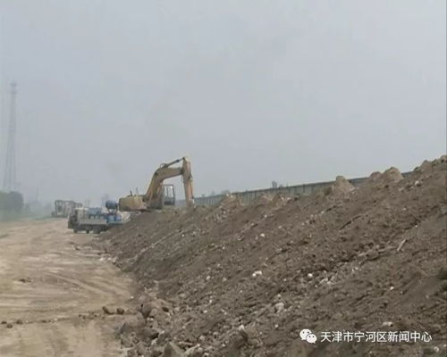 濱玉公路改擴建工程正在緊張施工中