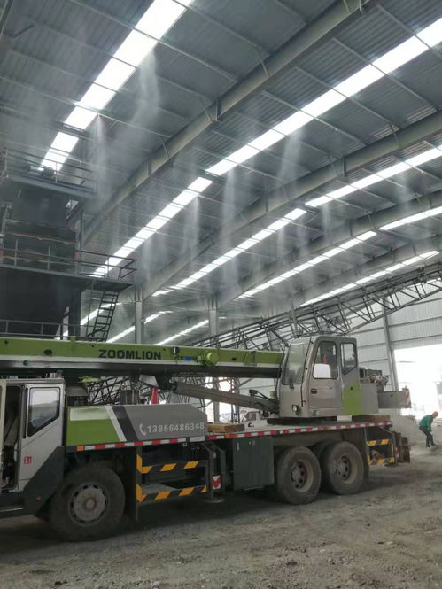 煤棚 料場 車間高壓霧化噴淋系統 專業設計包安裝