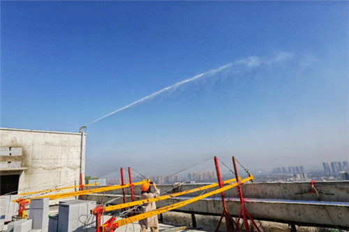 小噴頭大智慧 凈化百萬立方米空氣 河南大氣污染治理進入新階段