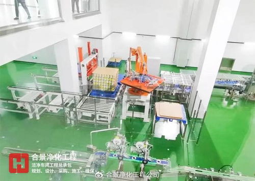信陽市食品加工項目廠房建設已完工 合景食品凈化車間裝修公司